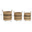 Ensemble de 3 paniers Beris