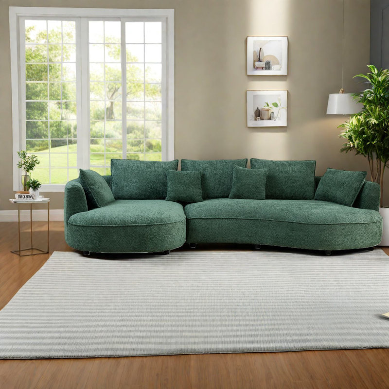 Canapé modulaire surdimensionné avec méridienne Boucle