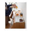 Buffet de rangement à portes vitrées