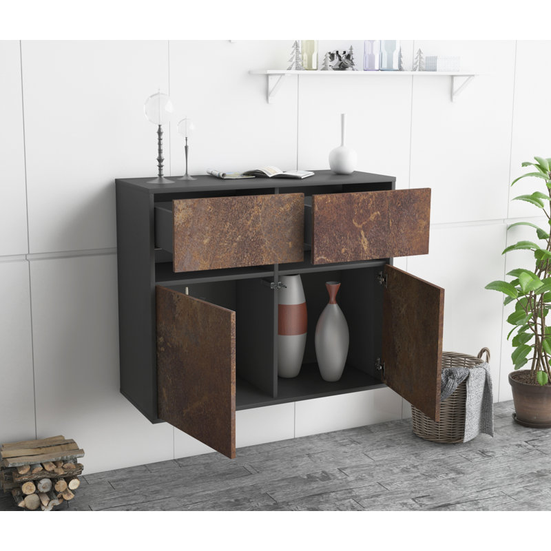 Roush 92cm Sideboard, Rust B