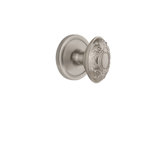 Grandeur Circulaire Rosette Passage with Grande Victorian Door Knob