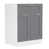 White/Anthracite selected