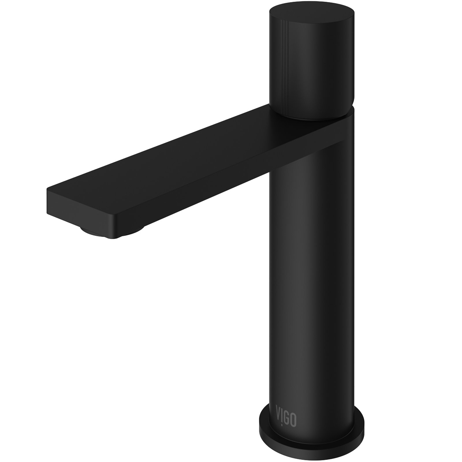 Halsey Single-Hole Bathroom Faucet, Matte Black