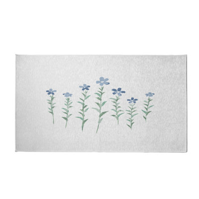 Alvordton Chenille Floral Indoor Rug