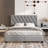  Faux Leather Upholstered Tufted Platform Storage Bed Frame-743578155-731513498