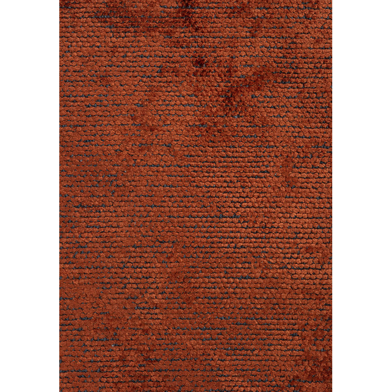 Delavina Abstract Hand Loom Indoor / Outdoor Area Rug, Rectangle 6'7" x 9'10"