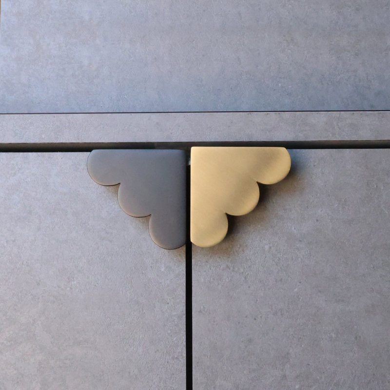 Cloud Pull, Unlacquered Brass