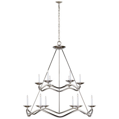 Barry Goralnick Choros Two-Tier Chandelier