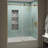 Coraline XL  56 W x 70 H Single Sliding Frameless Tub Door-49950174-49956585