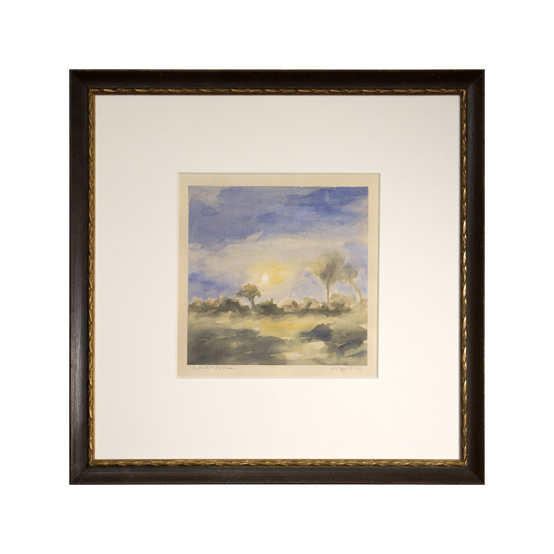 «Moonlit Pasture» par Daughdrill - peinture encadrée