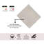 Tapis de bain 100% coton Classy Bathmat Collection (ensemble de 4)-670959137