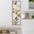 Handmade Decorative Metal Wall Accessory, 12.6 x 35.4 x 1.6 inches | 100% Metal Construction, Unique Hand-Painted Design | Perfect for Home Decor, Adds Color & Texture to Any Room