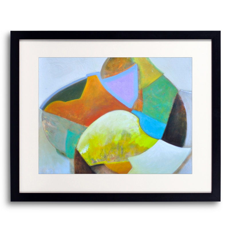 338 Stones in Pompeii Framed Print, 20" H x 16" W