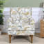 Chaise d'appoint confortable en bois