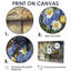 Country Breeze Bouquet III - Assortiment de bouquets d'art mural-1382265635-1382265688-1382265694