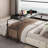 Overbed Table With 360° Wheels, Queen Size Mobile Bed Desk, Recliner Table Over Bed Table Adjustable Height And Length Overbed Table With Heavy Duty Metal Leg For Hospital And Home Use