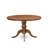 5-piece Dining Room set included a Kitchen Table and 4 Platinum Gray Polyester fabric Dining Room Chairs with Button Tufted Back - Antique Walnut Finish-1848047199