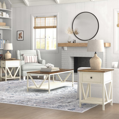 Ensemble de 3 tables basses