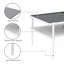 Manzie Glass Top Single Coffee Table-207422723