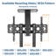 Aivils Symple Stuff Multi-Screen Floor Stand Mount