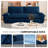 73.2" Queen Pull Out Sofa Bed,3-in-1 Convertible Sleeper Sofa,Multi-Functional Velvet Loveseat Bed-802674346
