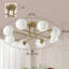 Plafonnier semi-encastré 8 lumières Spoutnik-336382188