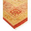 Tapis unique noué à la main de 8 pi 2 po x 10 pi 4 po orange Jenkinsburg