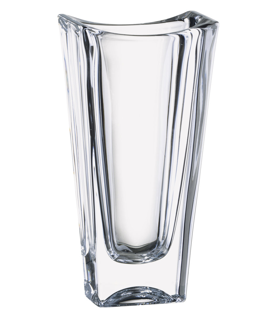 Bohemia Okinawa Vase - Small - Clear Glass - Modern Design - Image 2