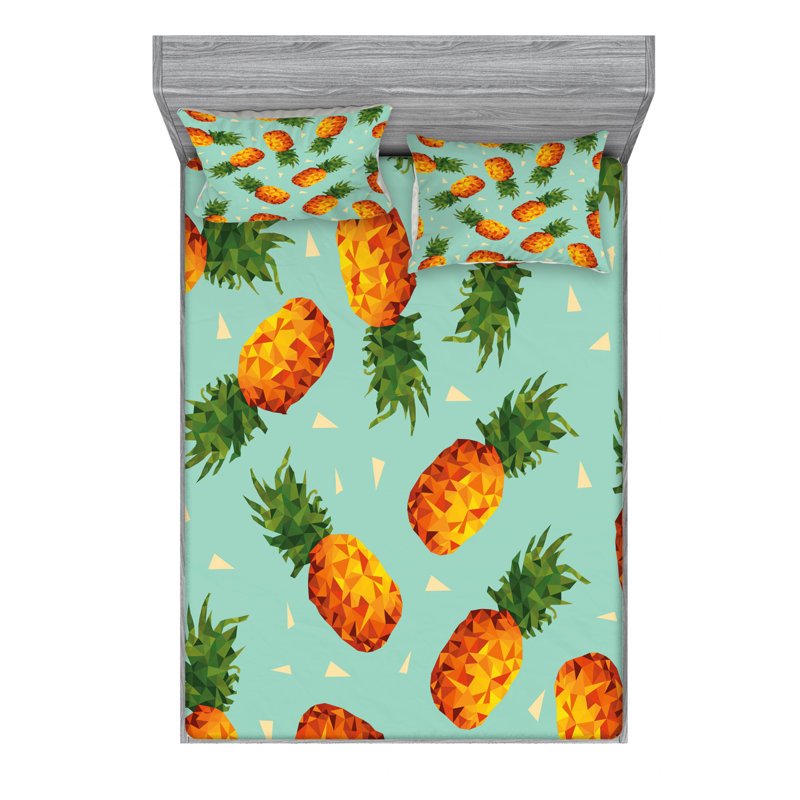 Microfiber Sheet Set, Full/Double Sheet Set with Fitted Sheet