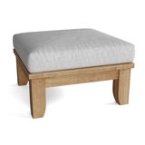 Luxe Outdoor Teak Lounge Chair