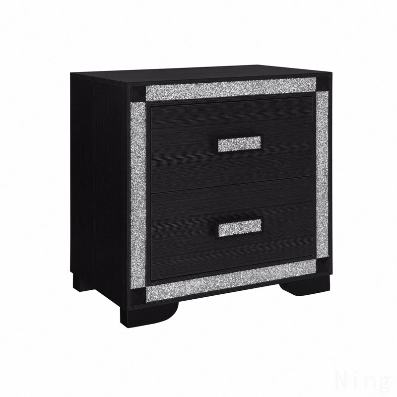 Table de chevet gris anthracite, Gris anthracite