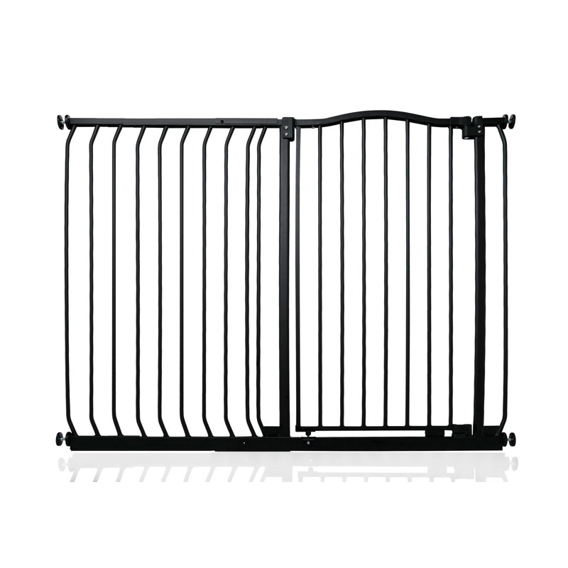 Chanina Safety Gate, 100cm H x 89cm W x 4cm D, Black