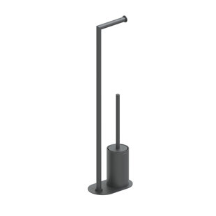 Cosmic Stainless Steel Made Free-Standing Toilet Brush and Holder