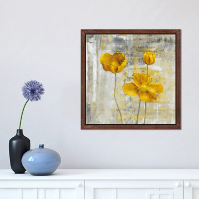 Yellow Flowers II 1 Piece Painting on Canvas