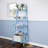Space-Saving Ladder Bookcase - 5-Tier Display Shelf, Versatile Narrow Design
