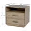 Table de chevet 2 tiroirs Brewster-119603159