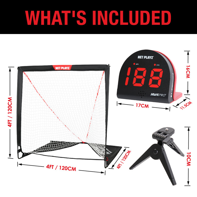 Net Playz Plastic Goal with Carrying Case