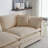 Tomica Mid-Century Modern Sectional Base Sofa with Removable Pillows Solid Wood Frame and Quick Assembly-1295469769-1314043529