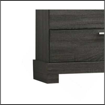 Lantha Gray Oak Finish Chest