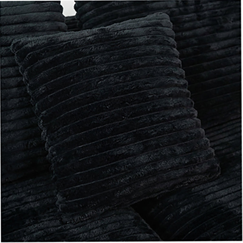 Boneless 108-Inch High-Resilience Sponge Sofa With Cloud-Like Cushions And Flexible Modular Design., Noir