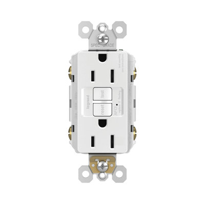Radiant 20 Amp Tamper-resistant Self-test Gfci Receptacle Outlet