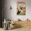 «Bills Wild West Show», reproduction d'art sur toile: un groupe d'experts mexicains-1164515887