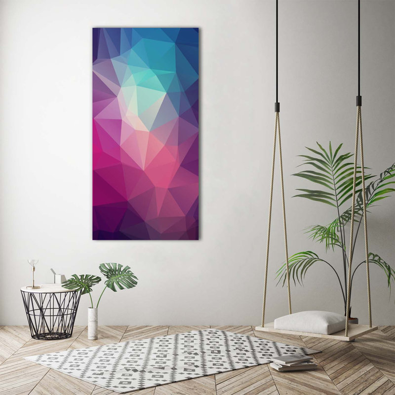 Abstraction Background - Wrapped Canvas Print