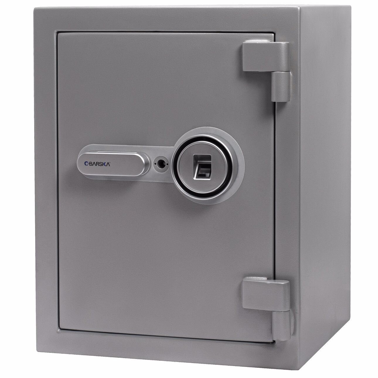 BOFON Security Box, Fingerprint Password Safe Box with Key,Built
