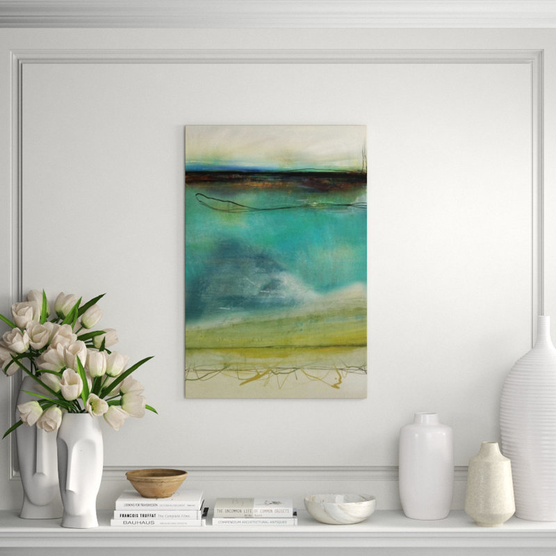 Submerge I Print by Danielle Navarro, Knife Gel, 36" H x 24" W x 1.5" D
