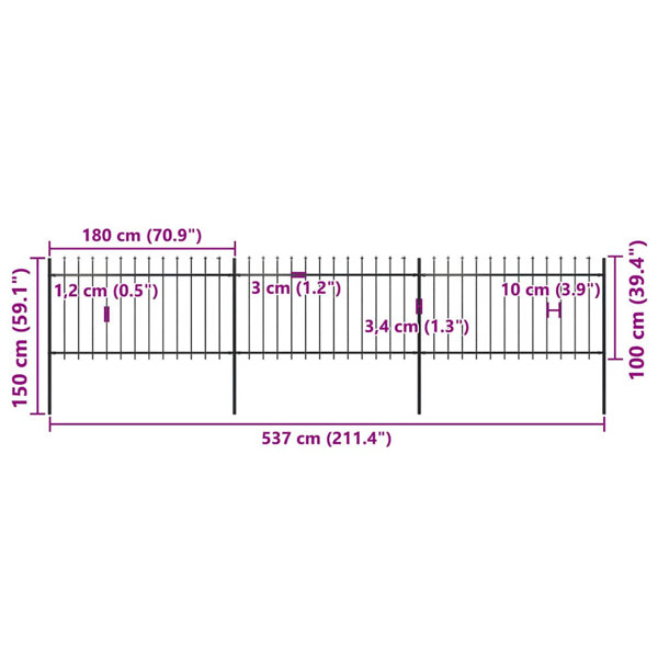Dimensions du produit
