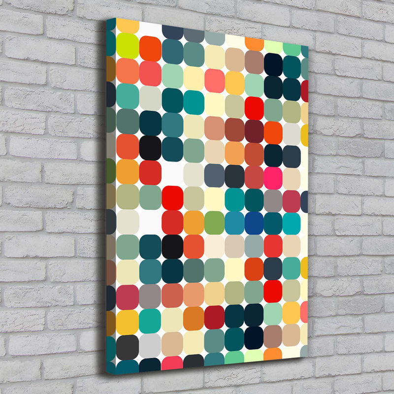 Geometric Background - Wrapped Canvas Print
