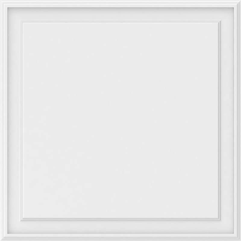 Legacy Raised Decorative Wall Panel, 32"H x 32"W x 0.63"D