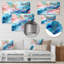 - Impression d'art mural abstrait en métal-99555238