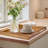 Square Acacia Mangium Large Decorative Tray Francita-1539152562